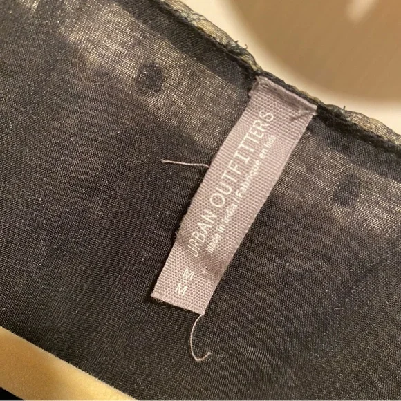 Mini Babydoll Metallic Sparkle Dress Urban Outfitters - Picture 6 of 11